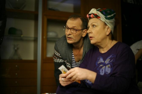 Татьяна Кравченко и Федор Добронравов в сериале Сваты_Фото_Актеры советского и российского кино